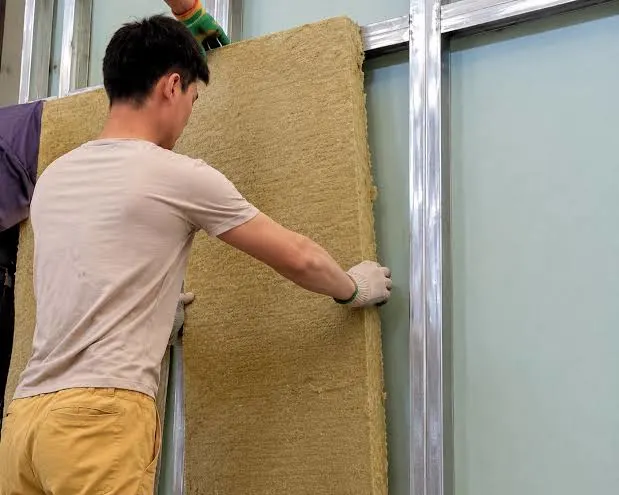Cách âm phòng trị liệu spa Vách ngăn hai lớp thạch cao nhồi bông khoáng dùng để cách âm phòng trị liệu